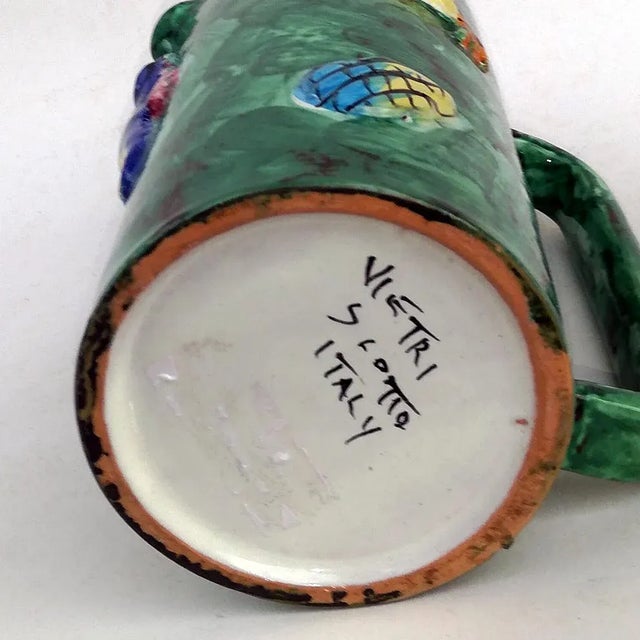 Ceramic Pitcher from Scotto Vietri, 1950s For Sale - Image 6 of 7