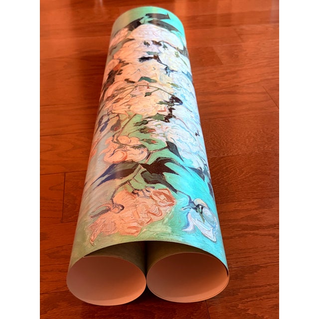 Authentic Rare Exhibition Posters From 1990 for the National Gallery of Art in Washington Featuring Vincent Van Gogh's Vase of Roses (1890 For Sale - Image 12 of 12