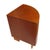 Mid-Century Modern Mid-Century Modern Danish Teak Corner Cabinet Side Table For Sale - Image 3 of 6