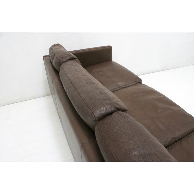 L-Shaped Sofa in Leather by Georg Thams for Vejen Polstermöbelfabrik, Denmark, 1970s For Sale - Image 17 of 18