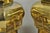 Vintage Chinoiserie Chinese Ginger Jar Brass Plated Metal Table Lamps - A Pair For Sale - Image 4 of 14