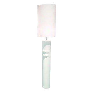 Italian White Ceramic BOCCA DAVID Table Lamp from VGnewtrend For Sale