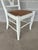 Pottery Barn Pottery Barn Napolean Cream Rush Bottom Side Chair For Sale - Image 4 of 6