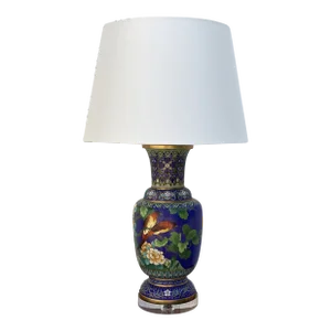Custom Cloisonne Vase Table Lamp