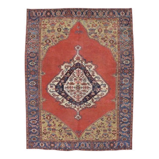 Late 19th Century Persian Bakshaish Rug, 11'04 X 15'00 For Sale