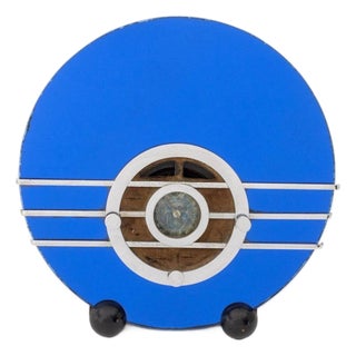Walter Dorwin Teague "Bluebird" Vintage Radio, Model 566, Circa 1935 For Sale