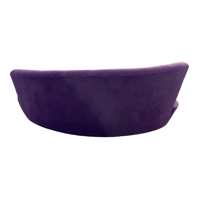 2000 - 2009 Postmodern Kidney Sofa by Directional For Sale - Image 5 of 6