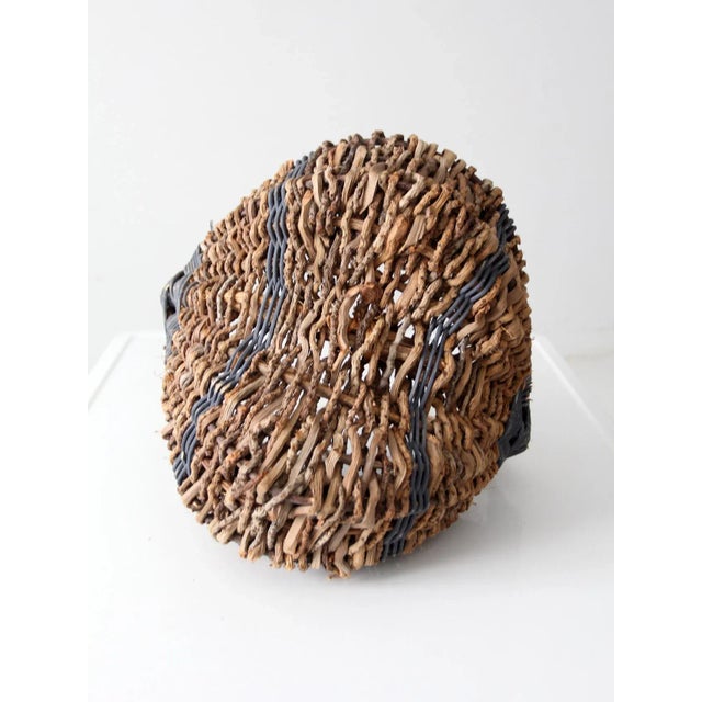 Vintage Buttocks Basket For Sale - Image 12 of 12