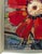 Contemporary Original Framed Red Flower Painting on Canvas. High Gloss. For Sale - Image 3 of 4