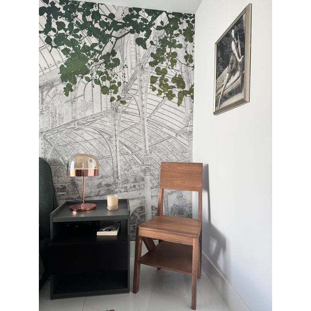 Morelato Scala Organic Walnut Transforming Chair / Ladder – Natural Oil Finish – Italian Modern For Sale In Miami - Image 6 of 9