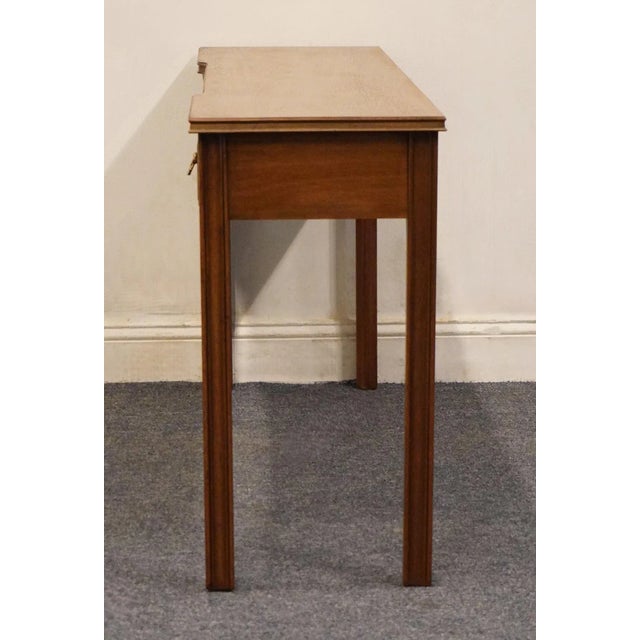 Hickory White American Masterpiece Collection Solid Mahogany 54" Accent Console Sofa Table For Sale - Image 12 of 12