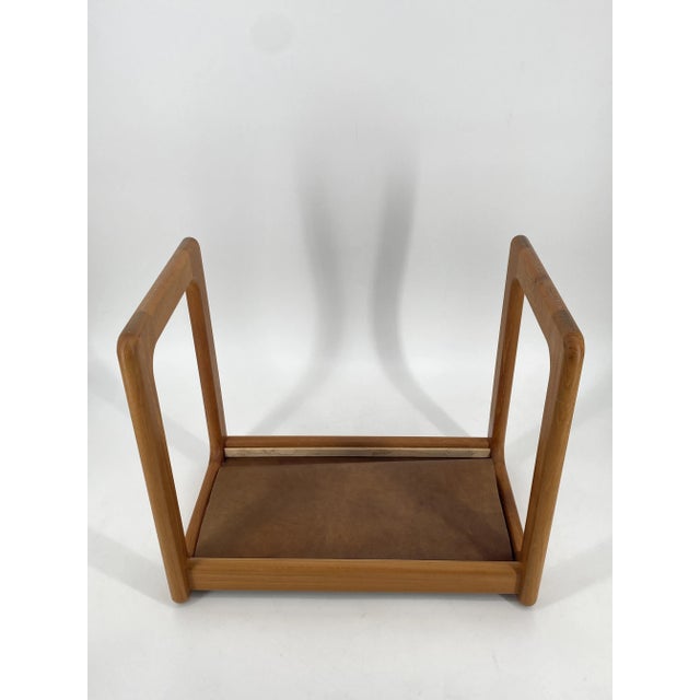 Mid-Century Teak Magazine Rack, 1960s For Sale - Image 9 of 12