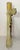 Wood Large 1700's Antique Polychromed Carved Folk Art Wood Religious Crucifix Cross For Sale - Image 7 of 18
