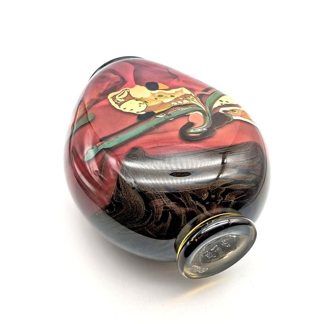 Vintage Sculptural Vase by Robert Pierini, France, 1990 For Sale - Image 6 of 8
