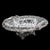 This is a vintage decorative cake basket. An English, silver plated table centrepiece or fruit dish, dating to the mid...