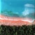 Here on the beach #5 by Ana Hefco | Mixed Media on Wood Beach scene with water and greenery. For Sale