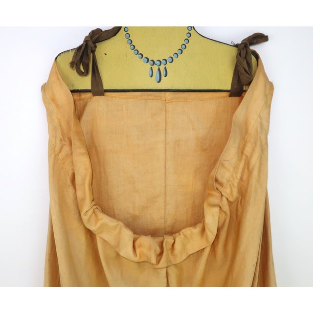 Wood Don Shasteen Studios Hand Painted Art Deco 'Laundress' Hanging Bag, 1920's For Sale - Image 7 of 12