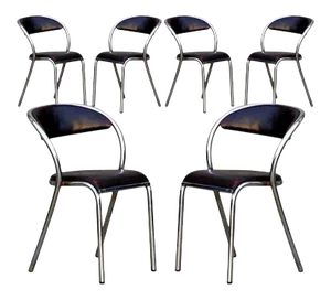 French Modernist Chairs - Set of 6