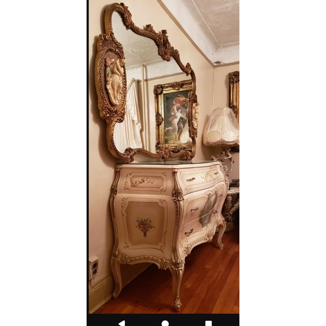 Measurements: 49" High x 73 1/2" Wide x 5" This listing is for mirror only