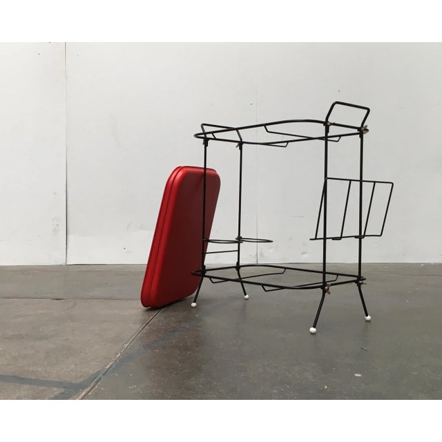 Mid-Century German String Style Bar Table For Sale - Image 13 of 18