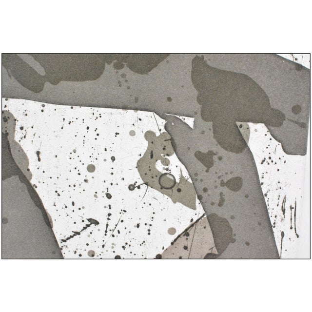 Sam Francis Late 20th Century First Copper (sfe.2g:1.7) Abstract Gray Aquatint and Etching Sam Francis For Sale - Image 4 of 7