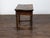 Wood English 19th Century Walnut Table with Single Drawer and Column Shaped Legs For Sale - Image 7 of 12