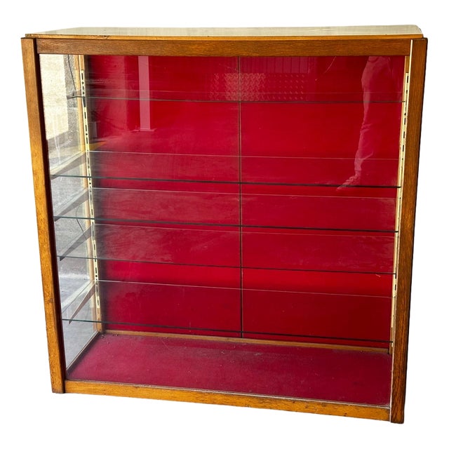 Large Vintage Shop Window, 1930s For Sale