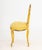Rococo Revival Yellow Damask Giltwood Side Chair For Sale In New York - Image 6 of 7