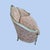 Cream Antique Classic Roccoco /Louis XV Style French Boudoir Settee (Pillows Sold Seperately) For Sale - Image 8 of 12