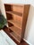 Vintage 1950s Mid Century MCM Adjustable Walnut Bookcase For Sale - Image 4 of 6