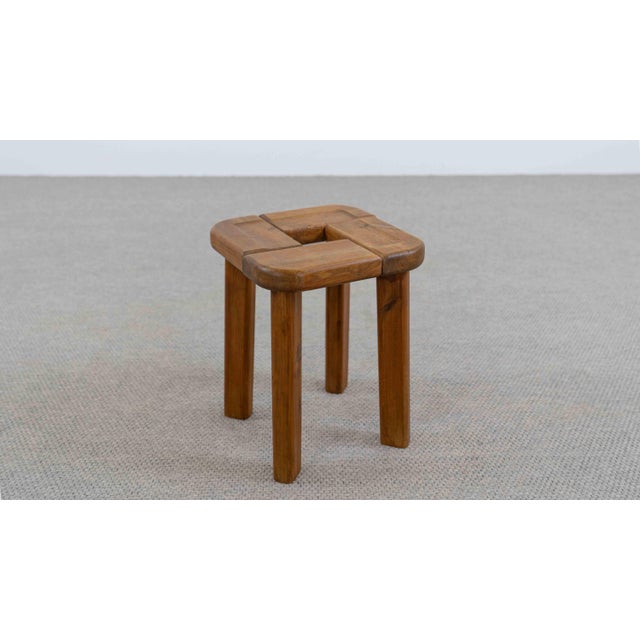 Wood Stool by Olof Ottelin for Finnsauna Lagerholm, 1950s For Sale - Image 7 of 13