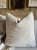 French Linen Pillow With Down Insert in Natural For Sale - Image 4 of 5