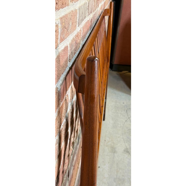 Drexel Mid Century Modern Drexel Declaration Full Size Headboard Bed For Sale - Image 4 of 6