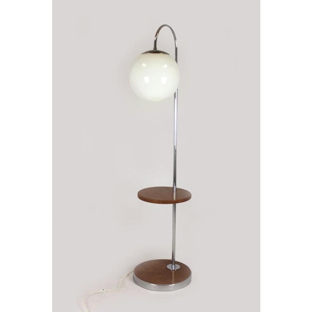 Art Deco Bauhaus Floor Lamp, 1940s For Sale - Image 4 of 18