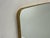 Vintage Brass-Edged Mirror in the style of Giò Ponti, 1950s For Sale - Image 4 of 11