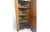 Antique Single-Door Corner Wardrobe with Internal Shelves For Sale - Image 4 of 9