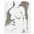 2020s "Nude Study" Original Set of Four Ink Drawings by Yuki Osada For Sale - Image 5 of 6