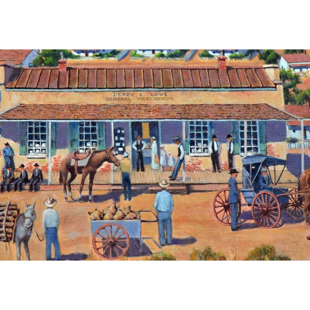 New Almaden, 1890 by Milton K. Lanyon For Sale - Image 4 of 8