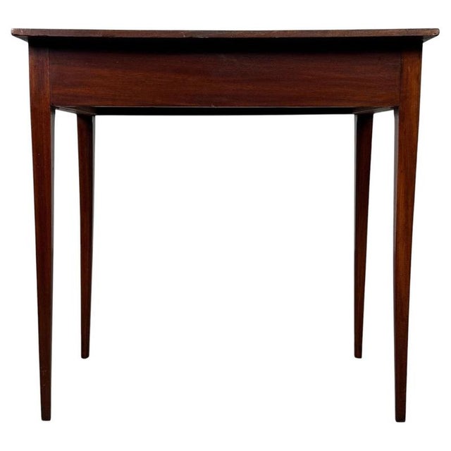 Brown 18th Antique Century Georgian Mahogany Writing Table For Sale - Image 8 of 12
