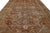 Late 19th Century Antique Mahal Wool Rug With Terracotta & Earthy Distressed Patina For Sale - Image 5 of 11