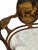 19th Century 19th Century French Louis XV Style Hand-Painted Romantic Armchair For Sale - Image 5 of 14