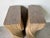 Vintage McGuire Style Sculptural Organic Twisted Rattan Pedestals / Dining Table Bases – A Pair For Sale - Image 10 of 12