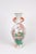 White Vintage Famille Rose Amphora Vase With Peach Blossom Design, Elephant Handles For Sale - Image 8 of 10