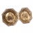 Pair of 19th Century French Repoussé Copper Tavern Scene Wall Chargers For Sale