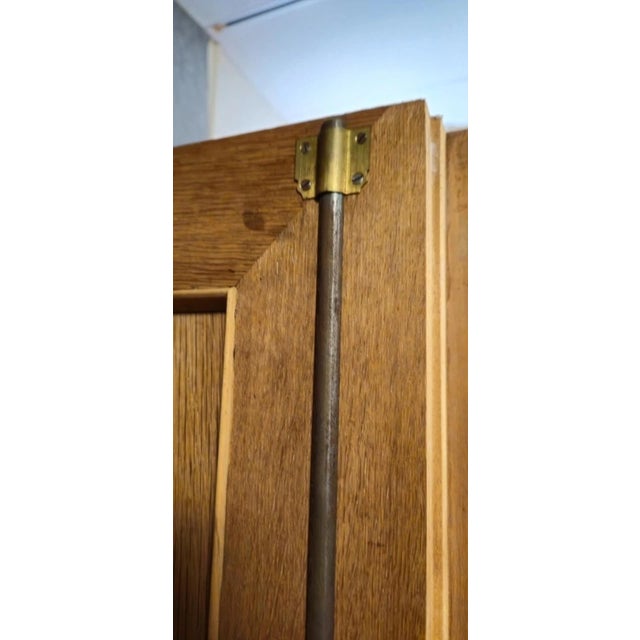 Antique Bieidermeier Style Wardrobe in Walnut, 1800s For Sale - Image 9 of 14