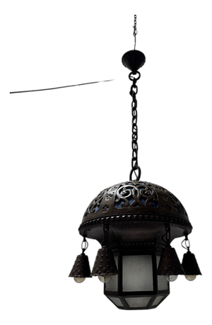 Art Nouveau Austrian Pendant Light, 1890s