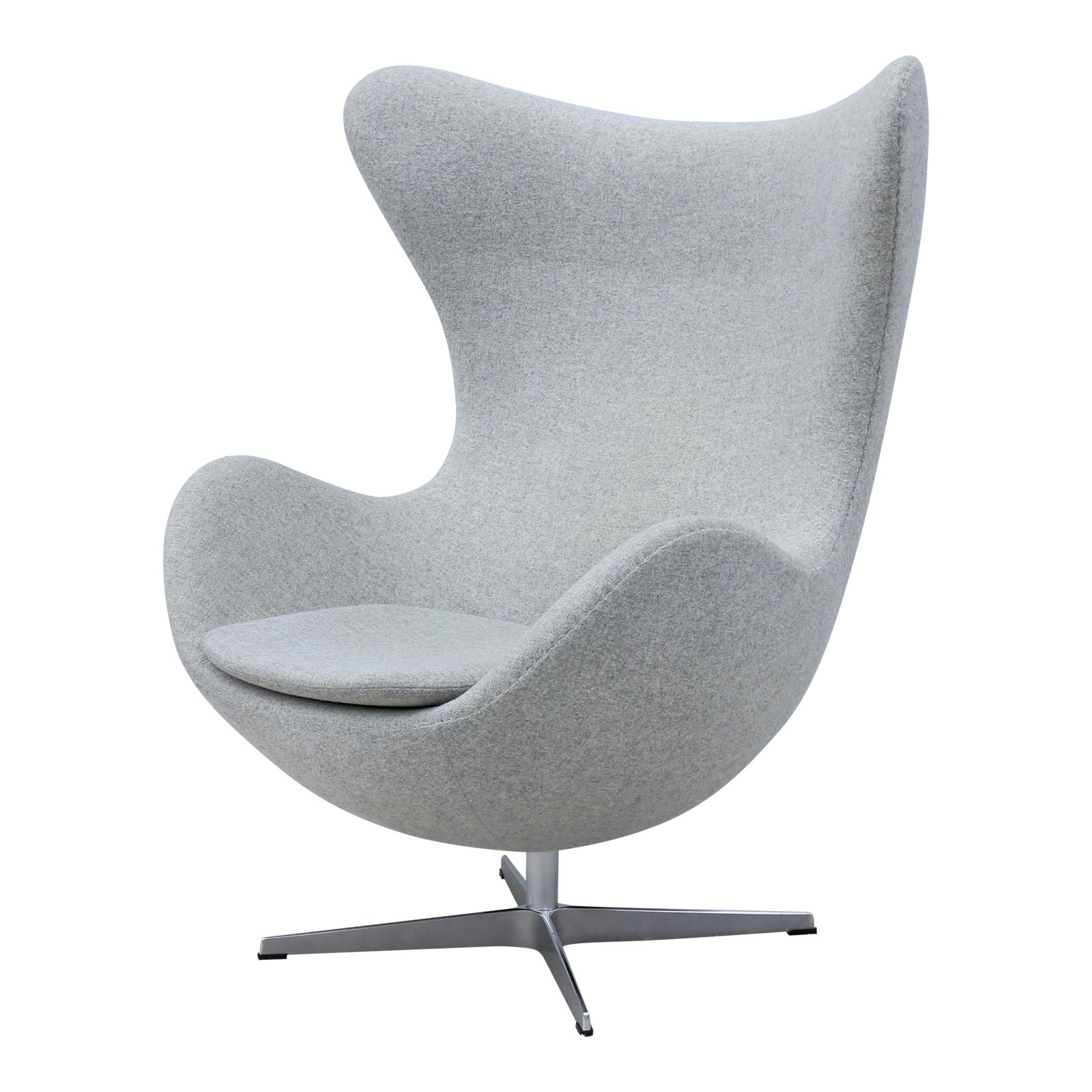 Danish MidCentury Modern Arne Jacobsen for Fritz Hansen Egg Lounge