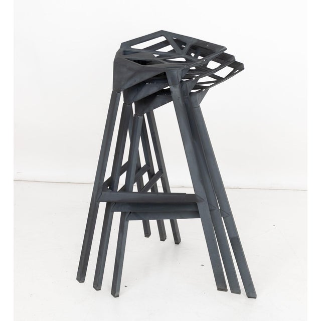 Konstantin Grcic X Magis "Stool One" Bar Stools, 6 For Sale - Image 9 of 9