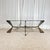 Hollywood Regency Vintage Italian Coffee Table in Glass, 1970s For Sale - Image 3 of 18