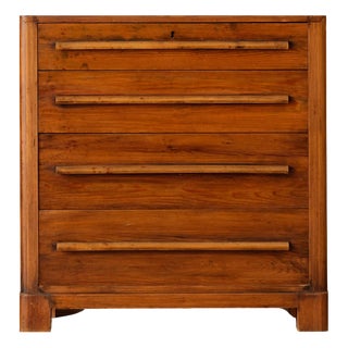 Vintage Swedish Chest of Drawers in Pine by Axel Einar Hjorth, 1930s For Sale
